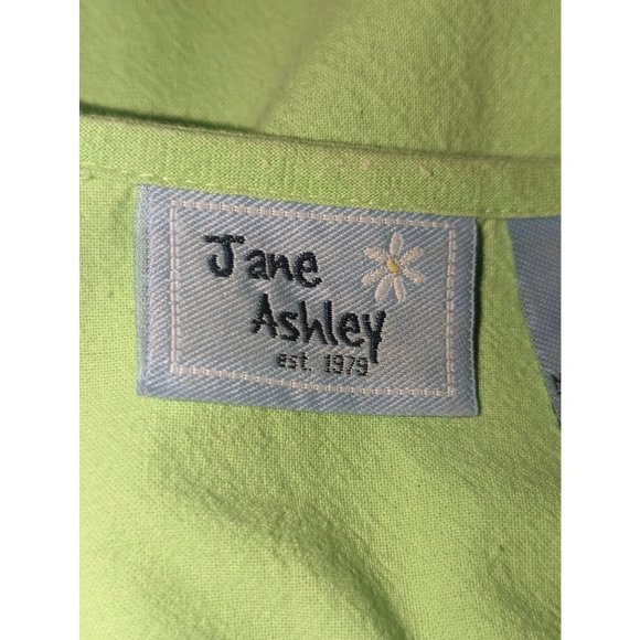 Jane Ashley 90's Y2K 100% Cotton Casual Midi Shift Dress Summer Beachy Wear sz S - Picture 7 of 10